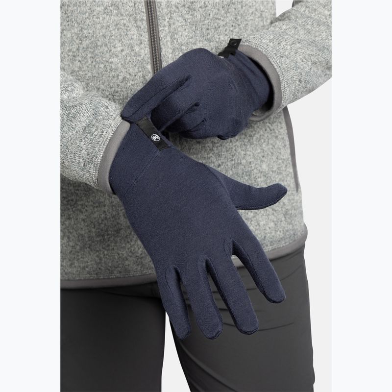 Pirštinės BUFF Merino Midweight night blue 4