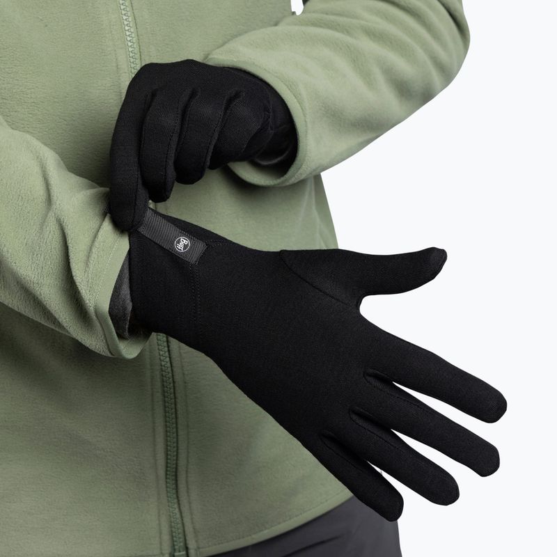 Pirštinės BUFF Merino Midweight black 4