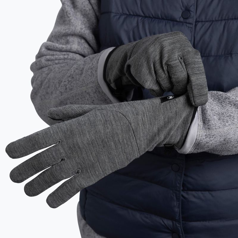 Pirštinės BUFF Merino Fleece grey 3