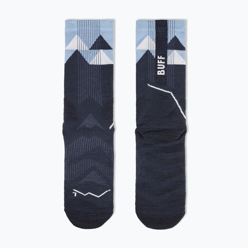 Kojinės BUFF Thermomet Crew night blue 3