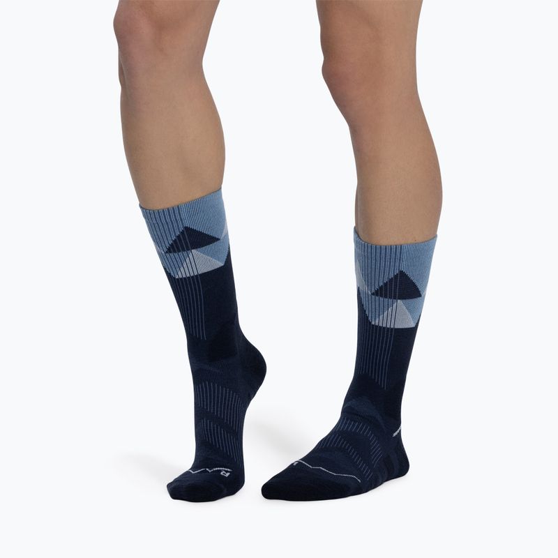 Kojinės BUFF Thermomet Crew night blue 4