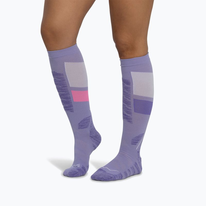Kojinės BUFF Thermomet Over The Calf iris 4