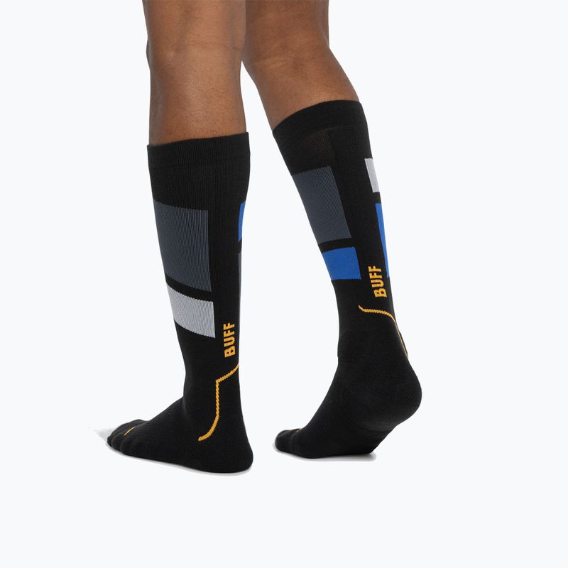 Kojinės BUFF Thermomet Over The Calf black 5