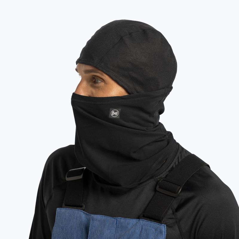 Balaklava BUFF Tech Fleece Hinged black 3