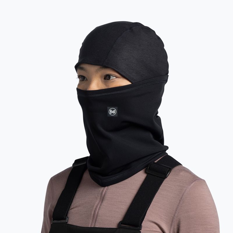 Balaklava BUFF Tech Fleece Hinged black 5