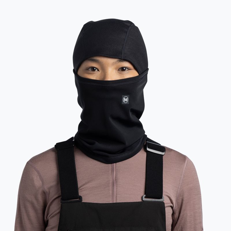 Balaklava BUFF Tech Fleece Hinged black 6