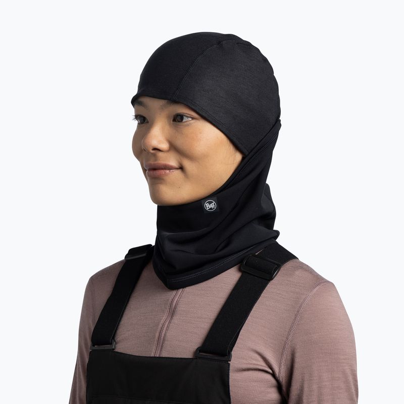 Balaklava BUFF Tech Fleece Hinged black 7
