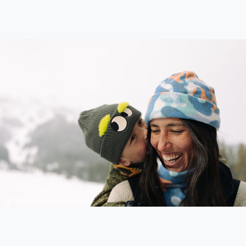 Vaikiška žieminė kepurė Buff Knitted Fun green 5
