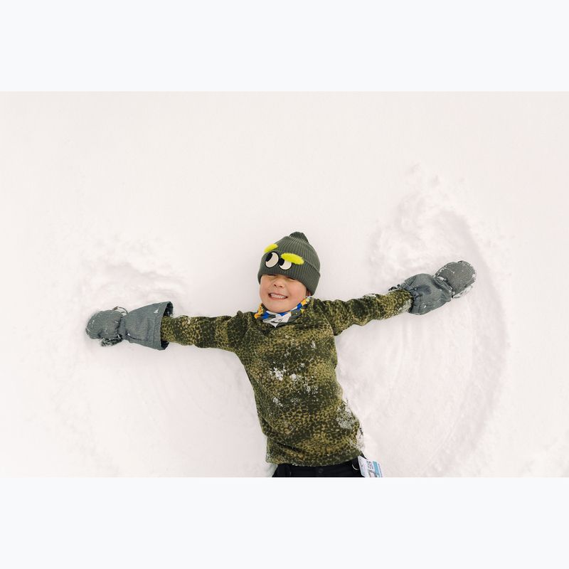 Vaikiška žieminė kepurė Buff Knitted Fun green 7