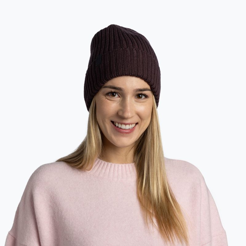Žieminė kepurė Buff Knitted Norval wine 3