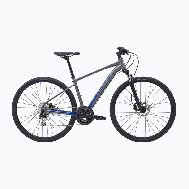 Krosinis dviratis Marin San Rafael DS2 700C gloss grey/blue