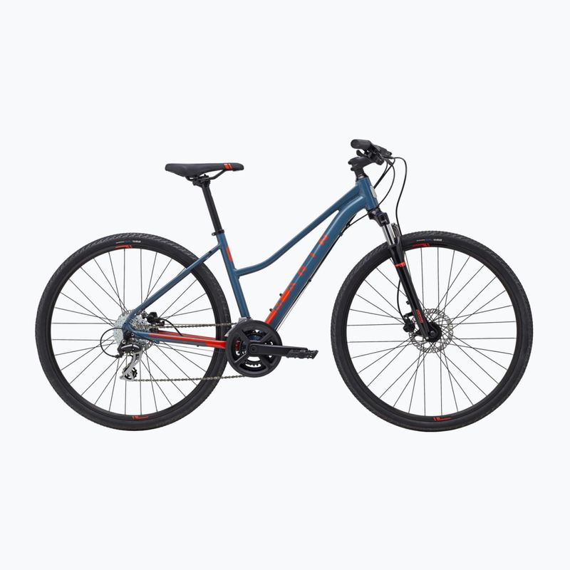Moteriškas dviratis crossowy Marin San Anselmo DS2 700C gloss grey/roarange