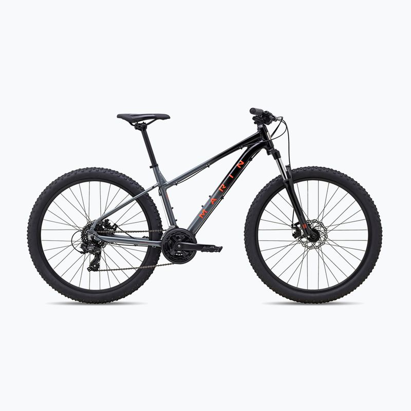 Marin Wildcat Trail 1 27.5 gloss black/charcoal/coral moteriškas kalnų dviratis 6