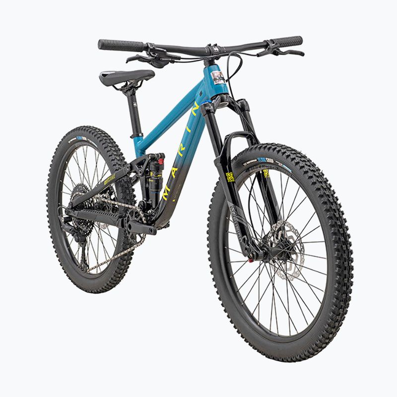 Vaikiškas dviratis Marin Rift Zone Jr 24 teal/black 2