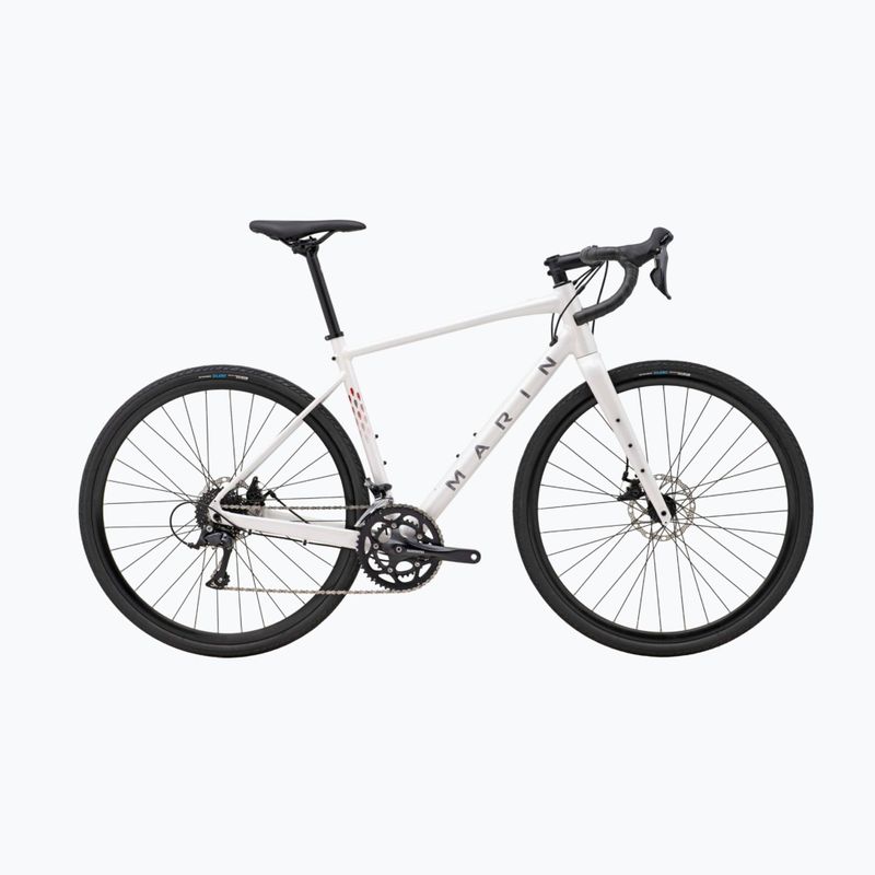 Žvyro dviratis Marin Gestalt 1 700C gloss white/grey