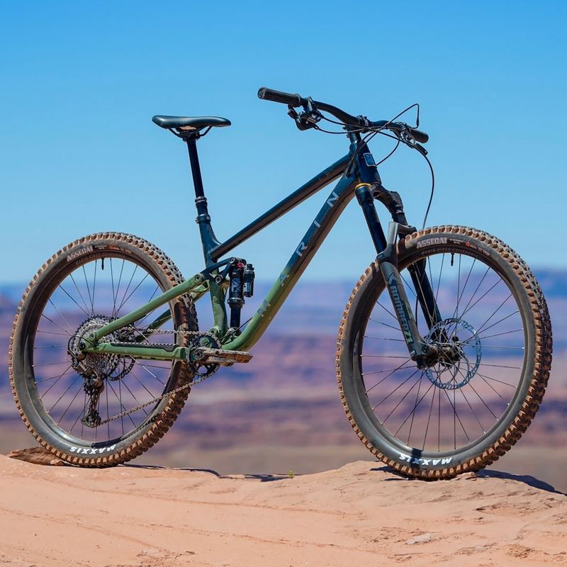 Marin Rift Zone XR 27.5 žalias/juodas kalnų dviratis 8