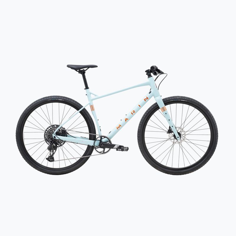 Žvyro dviratis Marin DSX 3 700C matte light blue/orange/chrome