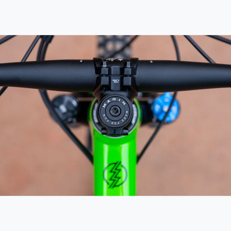 Vaikiškas dviratis Marin Rift Zone Jr 24 green/yellow fade 4