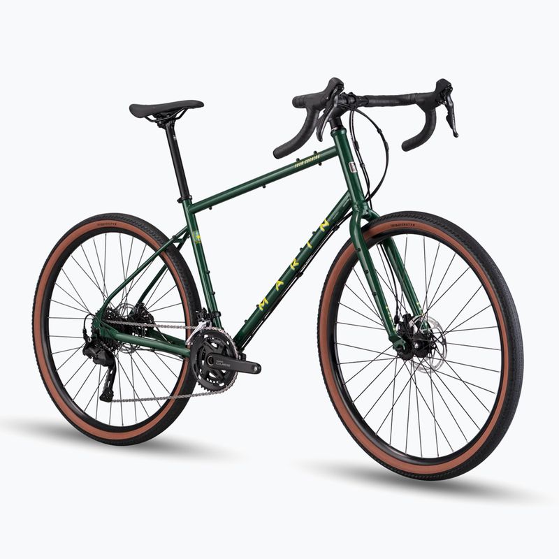 Gravel dviratis Marin Four Corners 1 Cues PL 700C green 2