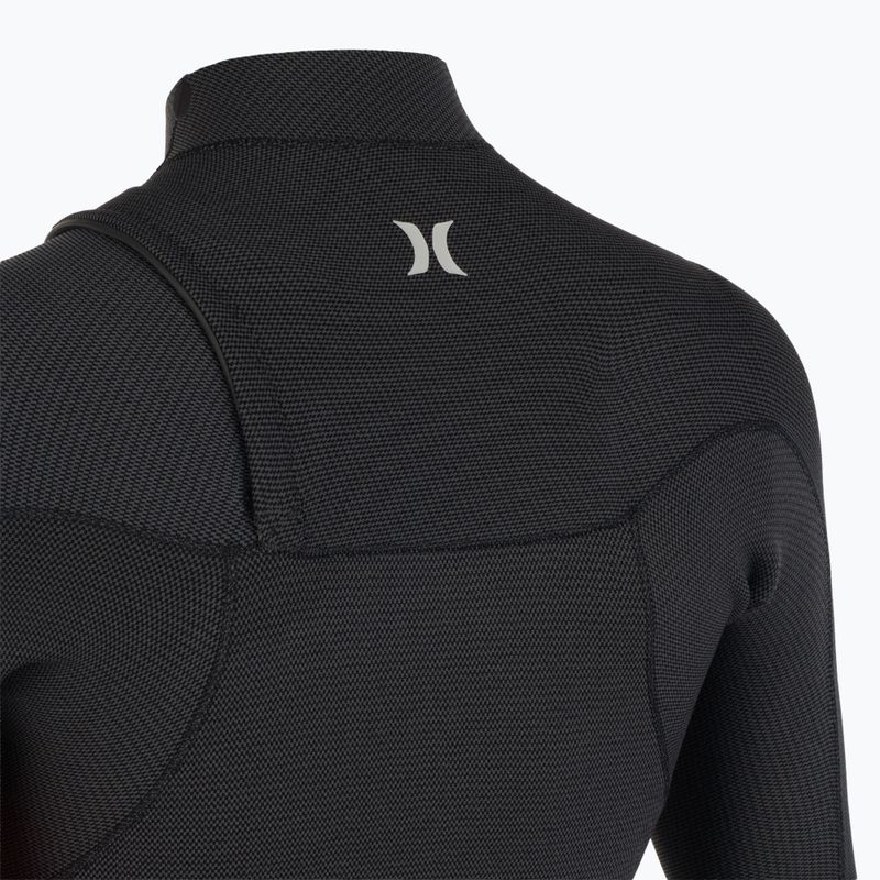 Vyriškas "Hurley Plus 2/2 mm Fullsuit" juodas/grafitinis maudymosi kostiumėlis 5