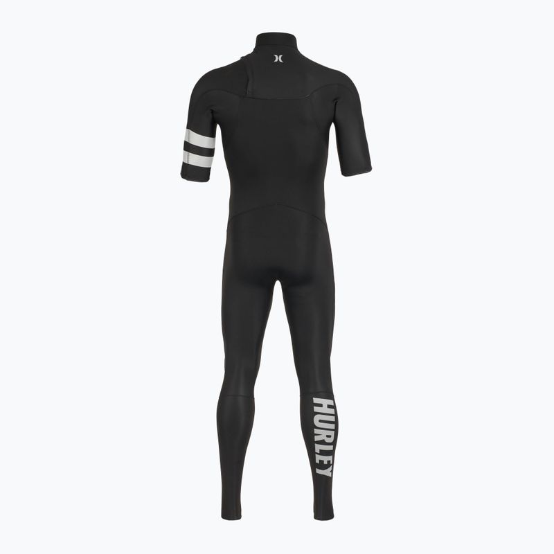 "Hurley Advant 2/2 mm Fullsuit" juodas vyriškas hidrokostiumas 3