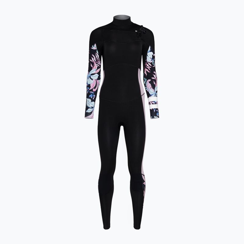 Moteriškas plaukimo hidrokostiumas Hurley Plus Printed 4/3 mm Fullsuit lost paradise