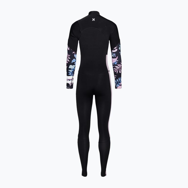 Moteriškas plaukimo hidrokostiumas Hurley Plus Printed 4/3 mm Fullsuit lost paradise 2
