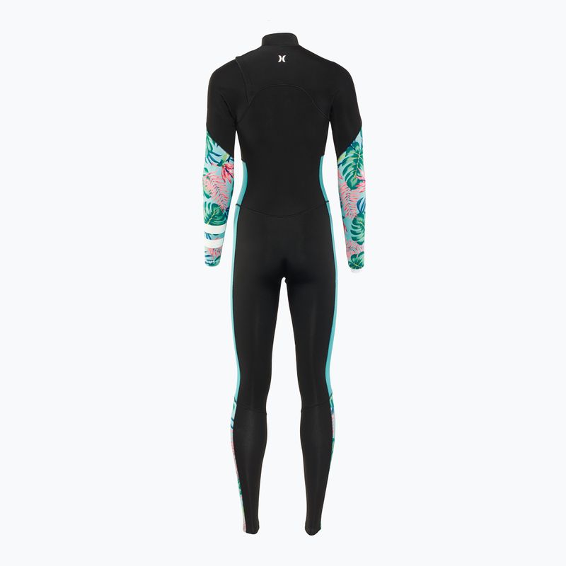 Moteriškas "Hurley Plus" margintas 3/2 mm pilnas kostiumas java tropical wetsuit 2