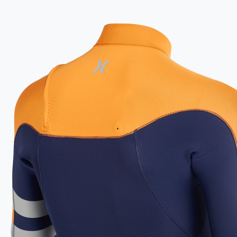 "Hurley Advant" vyriškas 2/2 mm pilnas kostiumas su vėliava, mėlynos spalvos, plaukimo putos 5