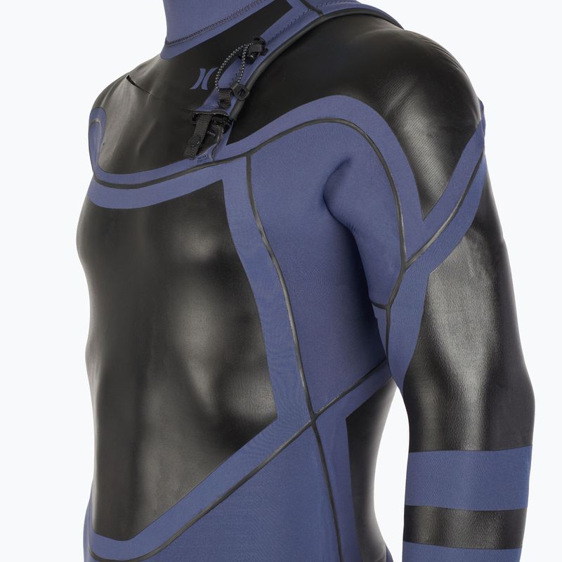 Hurley Max 4/3+ mm Fullsuit denim vyriški maudymosi kostiumai 4