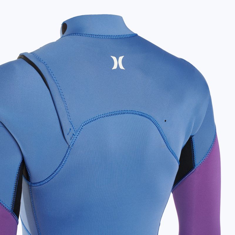"Hurley Advant" 4/3 mm moteriškas 4/3 mm pilnas kombinezonas, olandiškai mėlynas hidrokostiumas 4