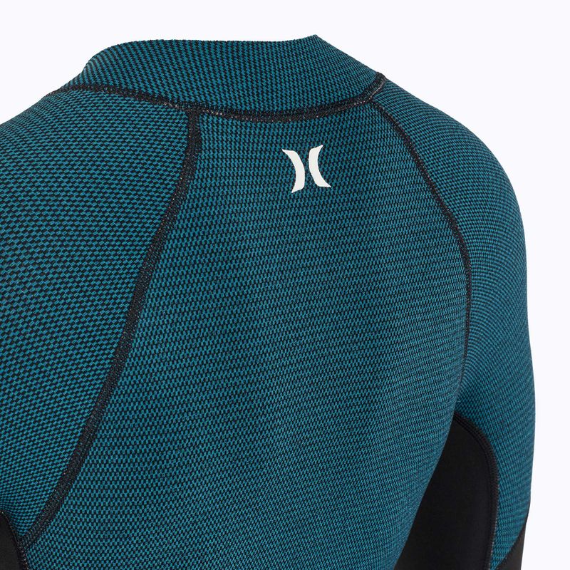 Hurley Advant Texture 2/2 mm Springsuit moteriškas hidrokostiumas black/skyblue 3