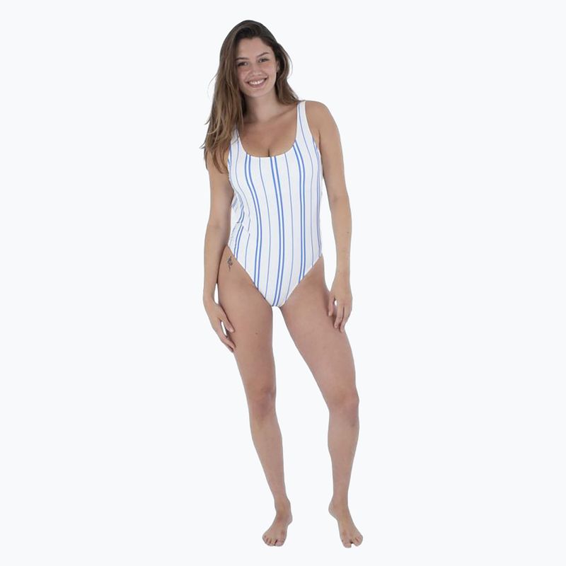 Moteriškas vientisas maudymosi kostiumėlis Hurley La Mer Tank One Piece marshmallow 2