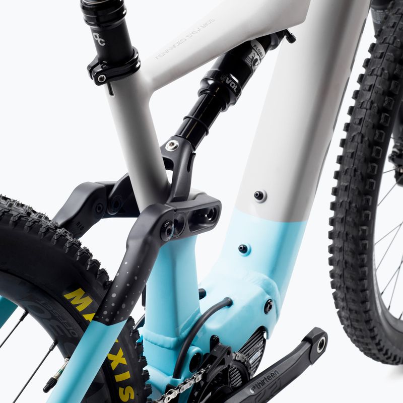 Orbea Rise H30 540Wh pilkai mėlynas elektrinis dviratis M35517VN 14