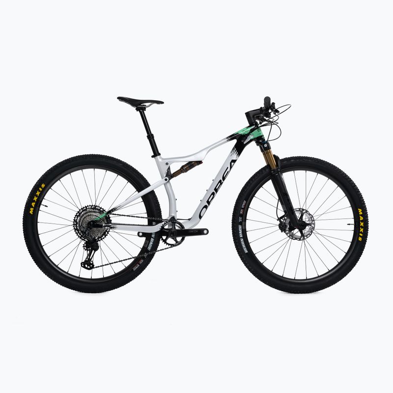 Orbea Oiz M-Pro kalnų dviratis juodai baltas M23919TS