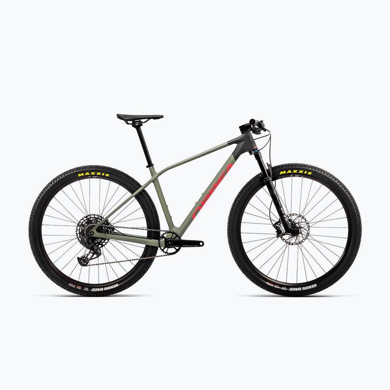 Kalnų dviratis Orbea Alma M11-AXS green/red