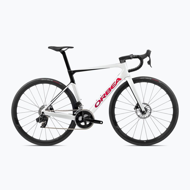 Plento dviratis Orbea Orca M31e LTD 2023 white chic/black