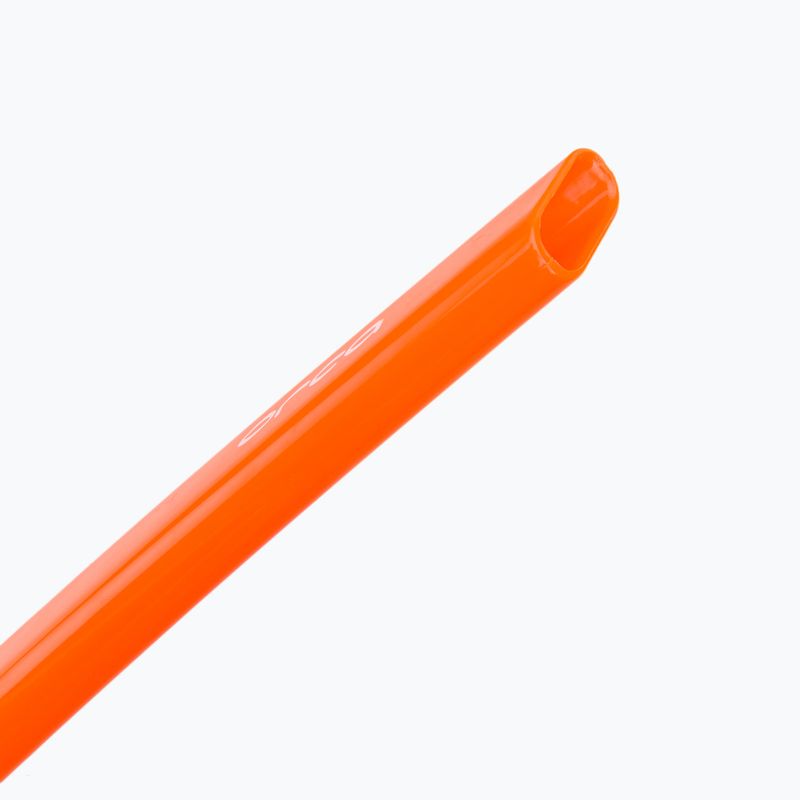Orca plaukimo vamzdelis su veidine dalimi oranžinis HVBO00 3