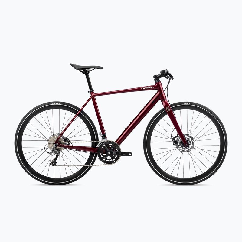 Miesto dviratis Orbea Vector 30 2023 metallic dark red