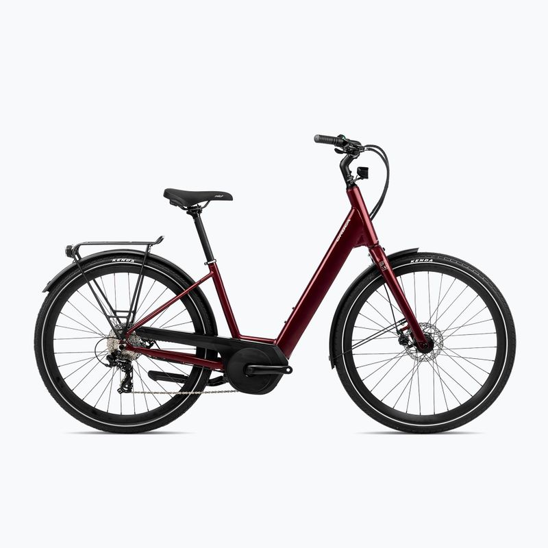 Elektrinis dviratis Orbea Optima E50 36V 6.9Ah 248Wh 2023 metalic dark red