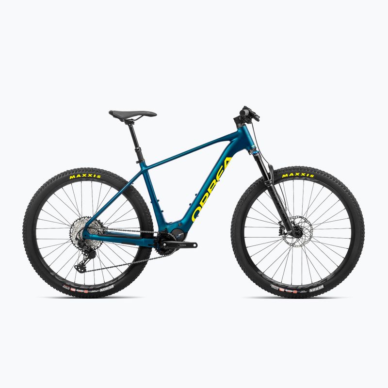 Elektrinis dviratis Orbea Urrun 10 42V 540Wh 2023 borealis blue/luminous yellow