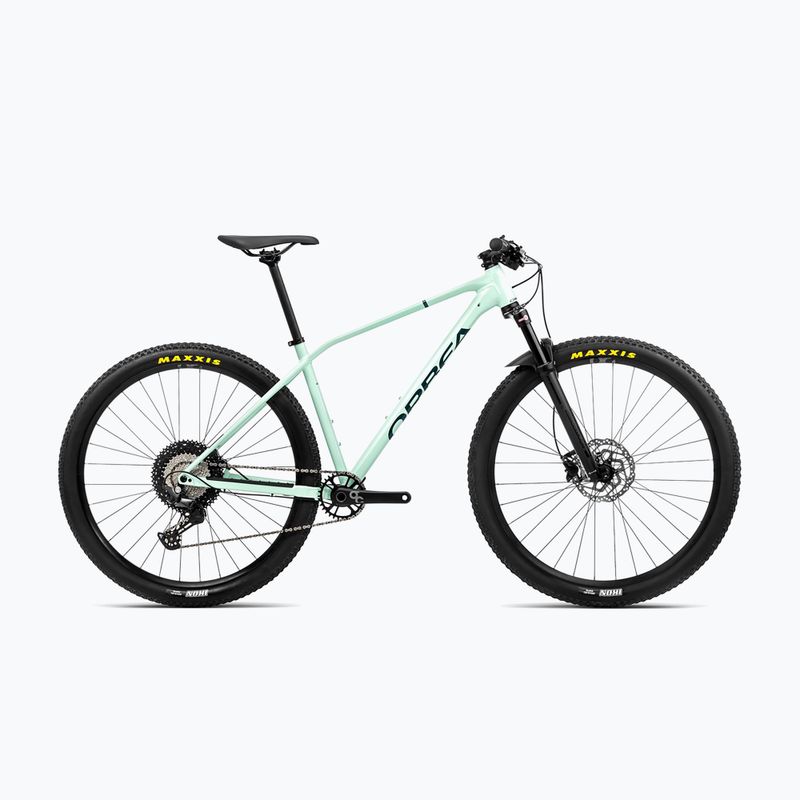 "Orbea Alma H30 2023" ledo žalumo / vandenyno kalnų dviratis
