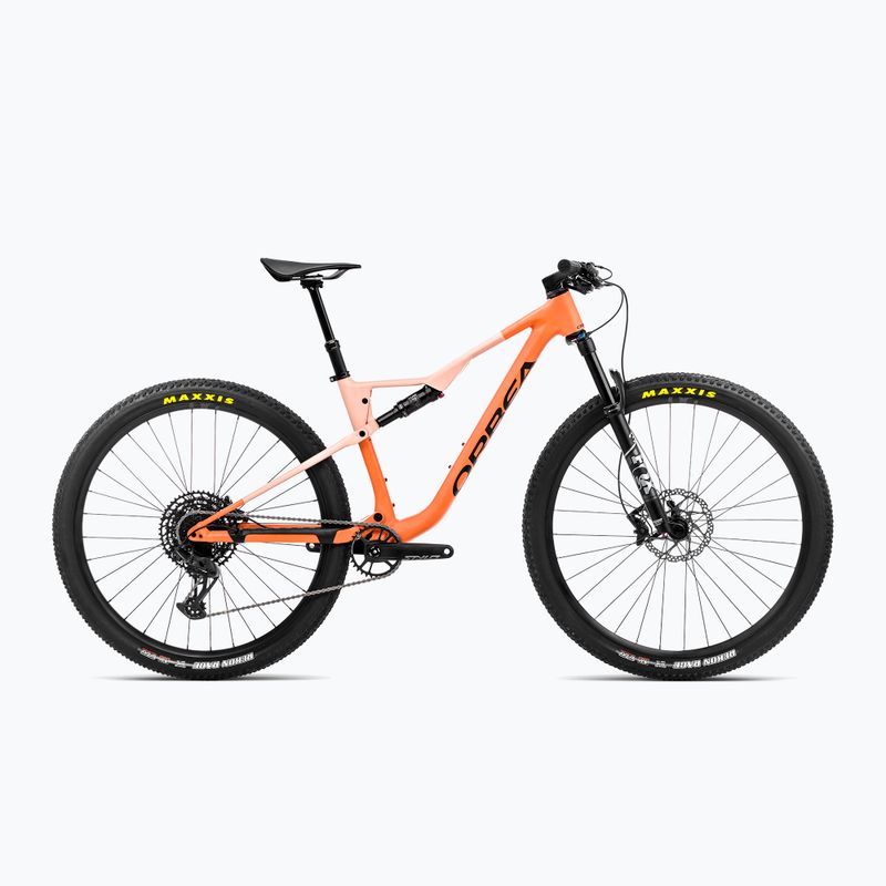 "Orbea Oiz H20 2023" abrikosų oranžinis/limestone beige kalnų dviratis