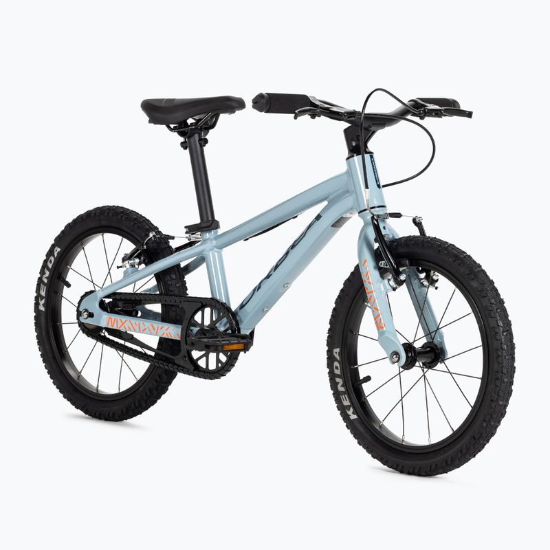 Vaikiškas dviratis Orbea MX 16 2023 bluish grey/bright red 2
