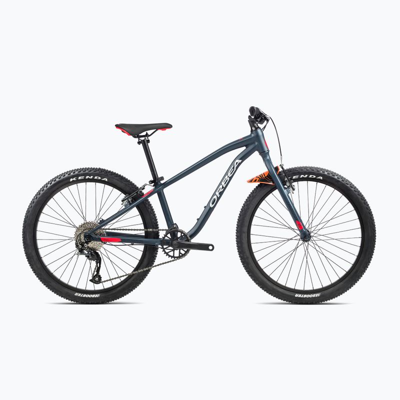 Vaikiškas dviratis Orbea MX 24 Team 2023 indigo blue bright red