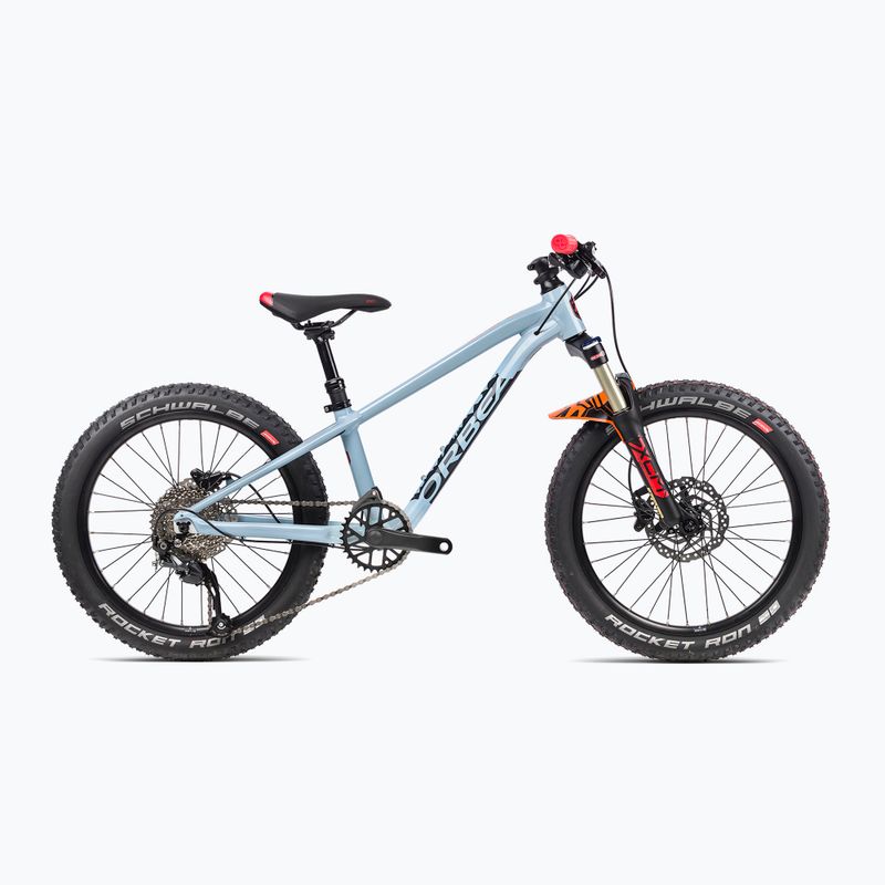 Vaikiškas dviratis Orbea Laufey 20 H20 2023 bluish grey/bright red