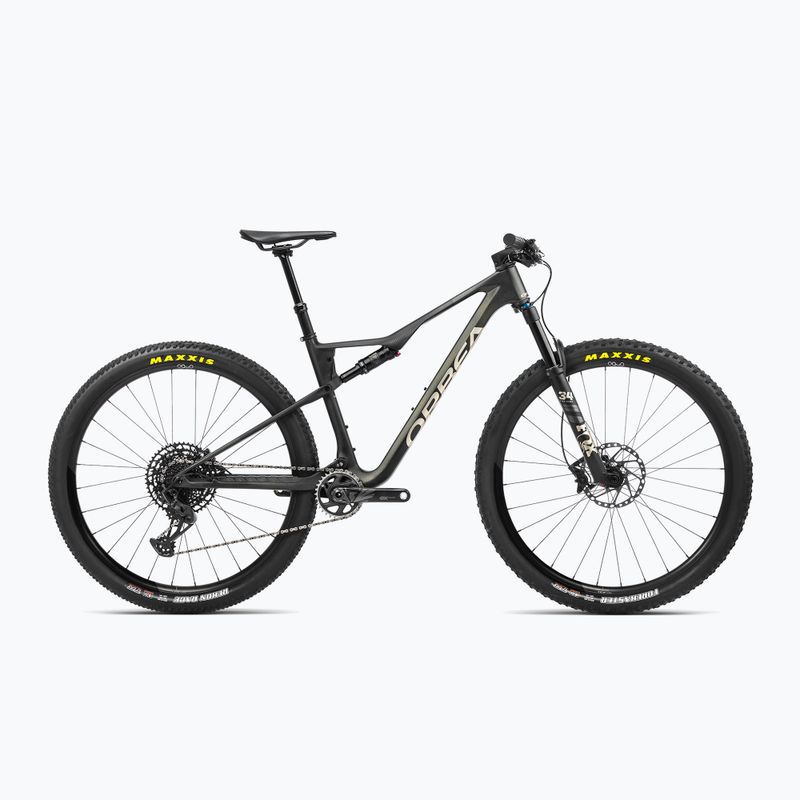 "Orbea Oiz M20 2023 powder black/black" kalnų dviratis