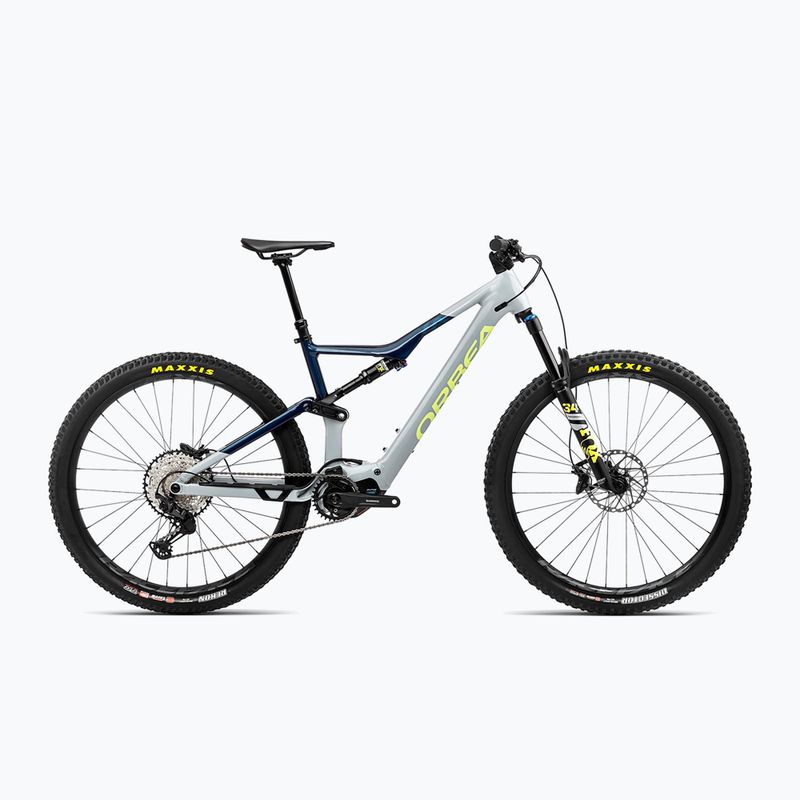 Orbea Rise H20 540Wh 2023 pilkai mėlynas elektrinis dviratis N37105V6 6
