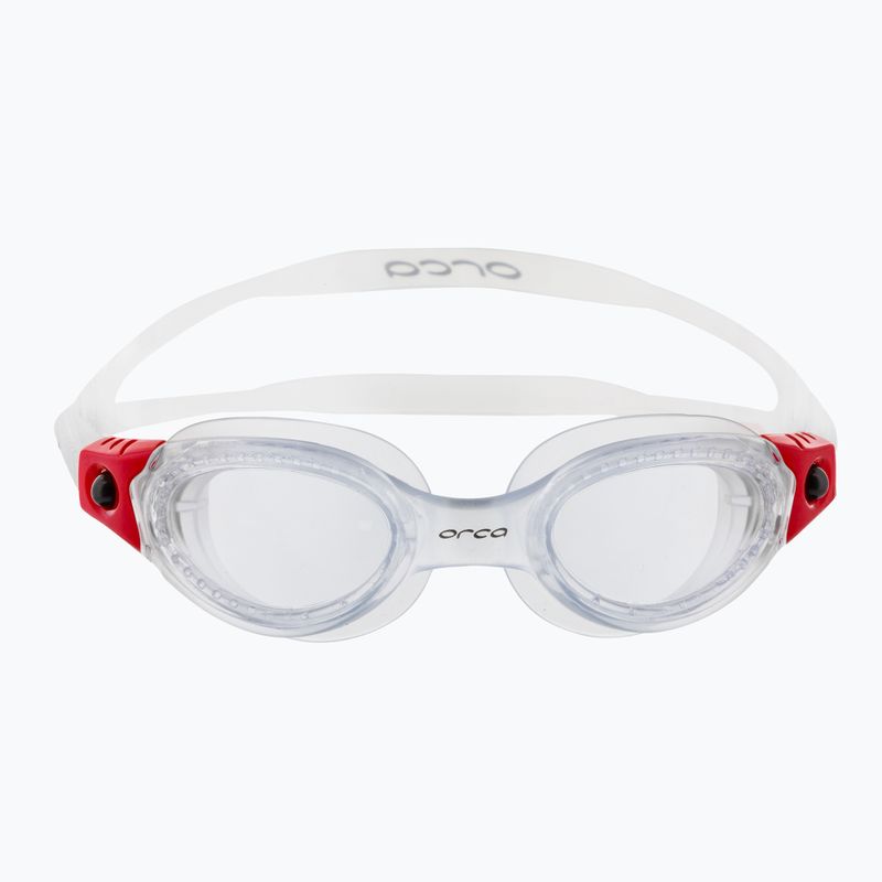 Vaikiški plaukimo akiniai Orca Killa Junior clear white 2