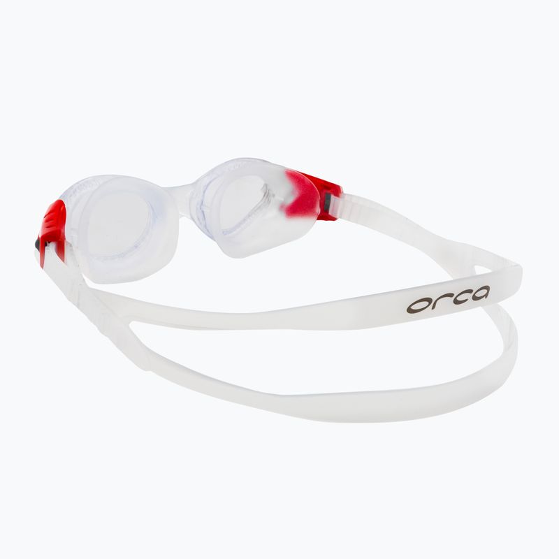 Vaikiški plaukimo akiniai Orca Killa Junior clear white 4